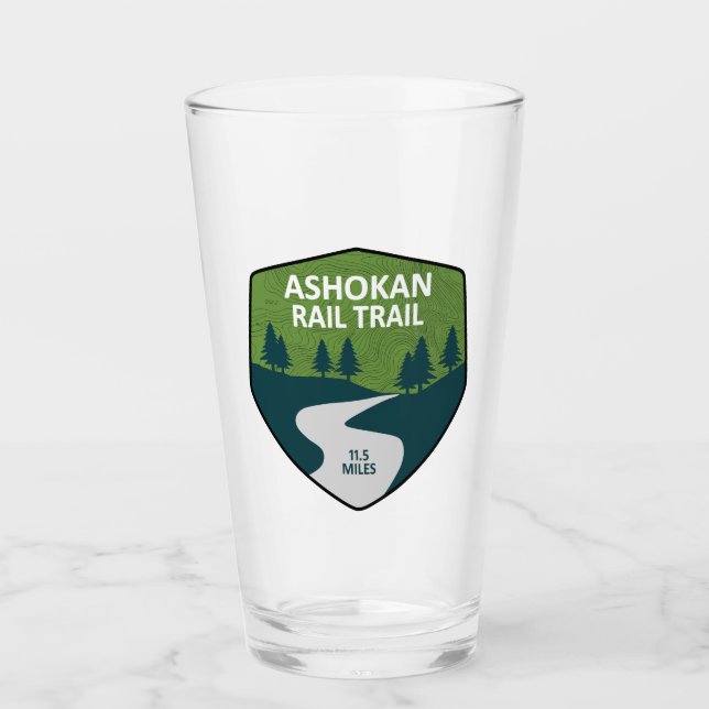 Ashokan Rail Trail New York Glaskopp (Framsida)