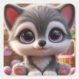 ’Ashoska’ Fyrkantigt Klistermärke