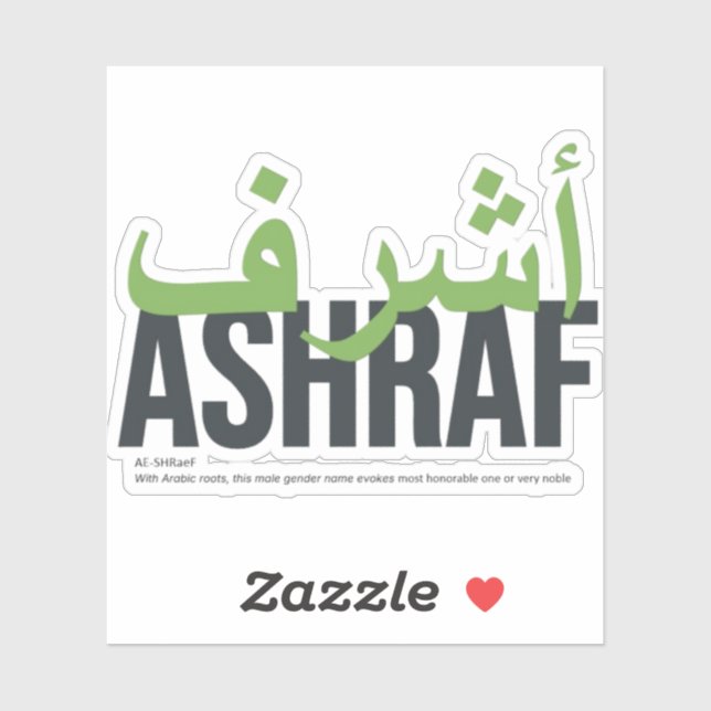 Ashraf Klistermärken (Ark)