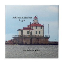 Ashtabula Harbor Light-kakel Kakelplatta
