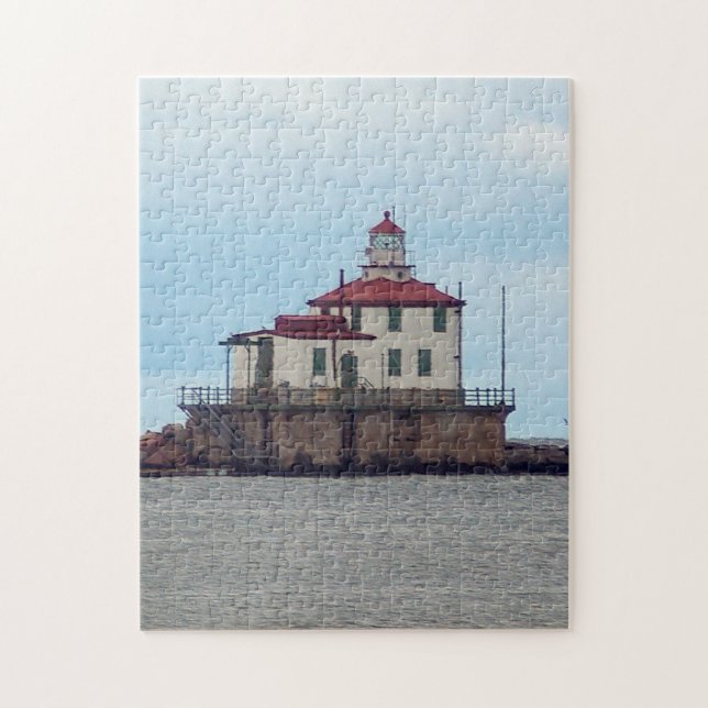 Ashtabula Harbor Light Pussel (Vertikal)