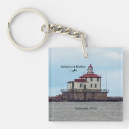 Ashtabula Harbour Light acrylic nyckelring