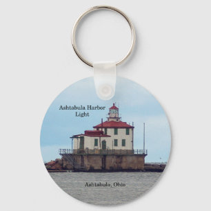 Ashtabula Harbour Light nyckelring