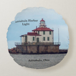 Ashtabula Harbour Light round vid kuddar