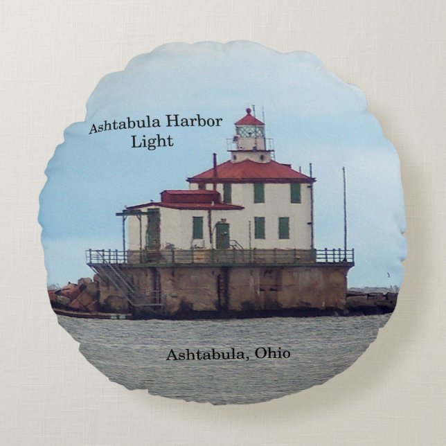 Ashtabula Harbour Light round vid kuddar (Framsidan)