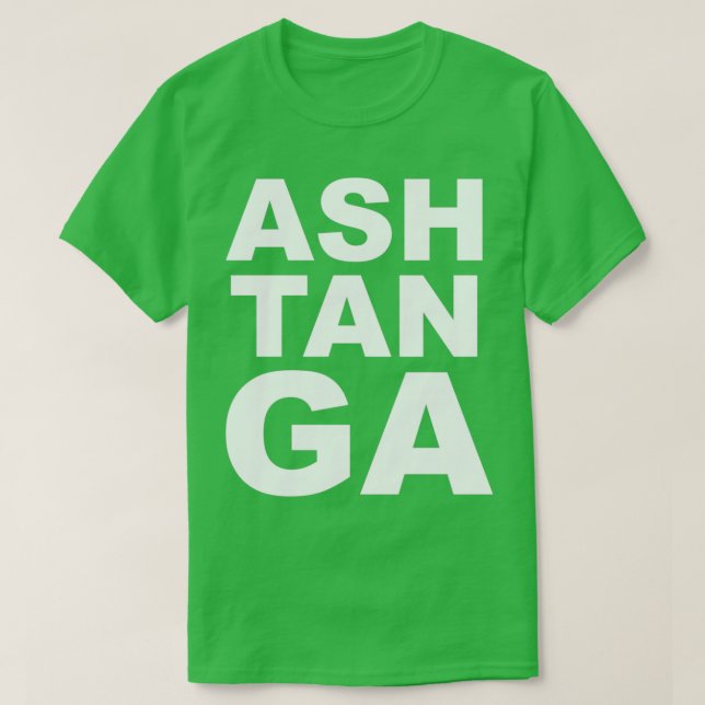 Ashtanga Yoga Design T Shirt (Design framsida)