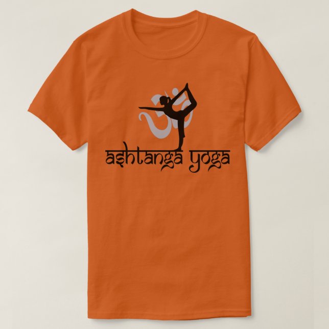 Ashtanga Yoga T Shirt (Design framsida)