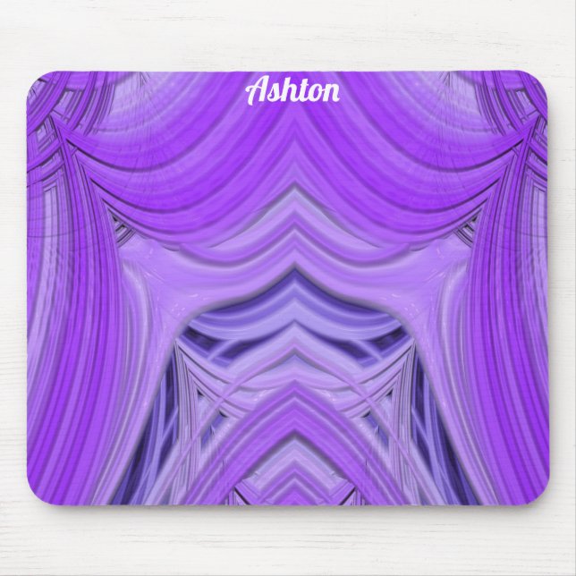 ASHTON ~ Blue Lavender and Lila Design Musmatta (Framsidan)