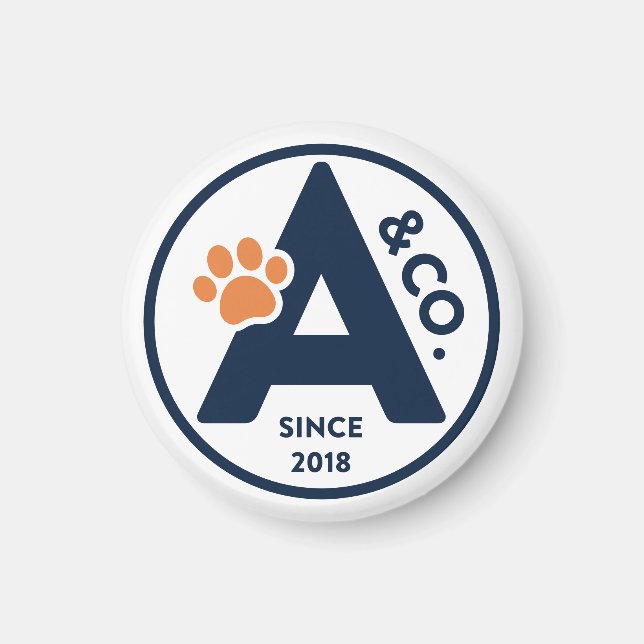 Ashton & Co. K9 Academy 2c Aco Mörk Magnet (Framsidan)