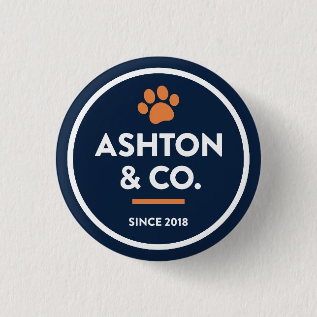 Ashton & Co. K9 Academy 2c Tass Mörk Knapp (Framsida)