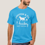 Ashton & Co. K9 Academy One-Color White Logo T Shirt<br><div class="desc">Ashton & Co. K9 Academy One-Color White Logo T-Shirt</div>