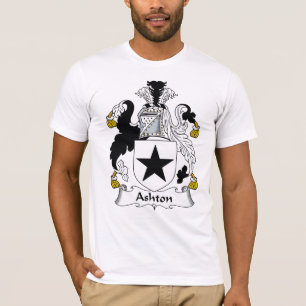 Ashton familjvapensköld tee shirt