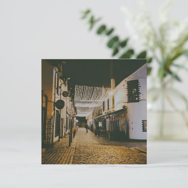 Ashton Lane, Glasgow, Skottland (Stående Fram)