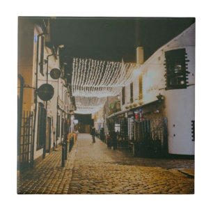 Ashton Lane, Glasgow, Skottland Kakelplatta