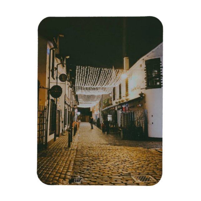 Ashton Lane, Glasgow, Skottland Magnet (Vertikal)