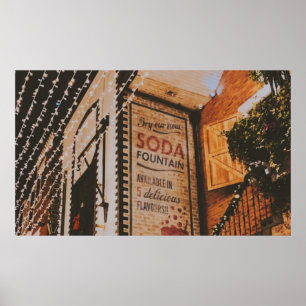 Ashton Lane - Glasgow - Skottland Poster