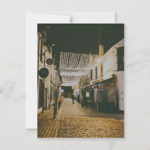 Ashton Lane, Glasgow, Skottland Vykort