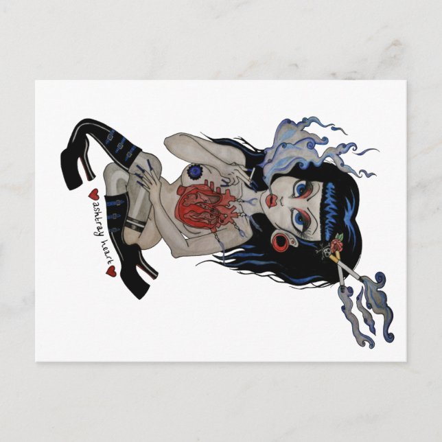 ASHTRAY HEART VYKORT (Framsida)