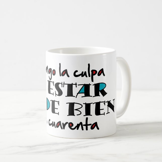 Así de bien a los 40 kaffemugg (Framsida höger)