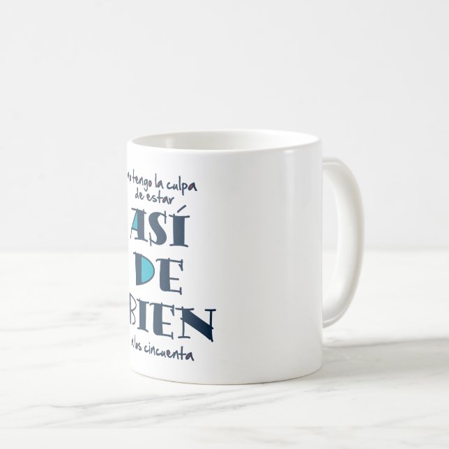 Así de bien a los 50 kaffemugg (Framsida höger)