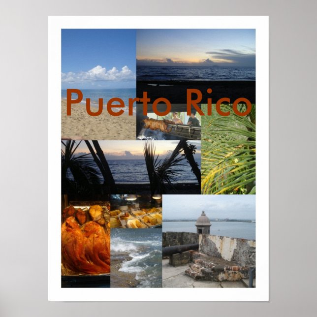 Asi es mi tierra 2, Puerto Rico Poster (Framsidan)