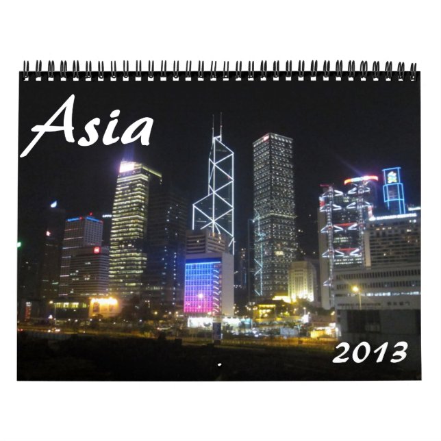 asia 2013 kalender (Omslag)