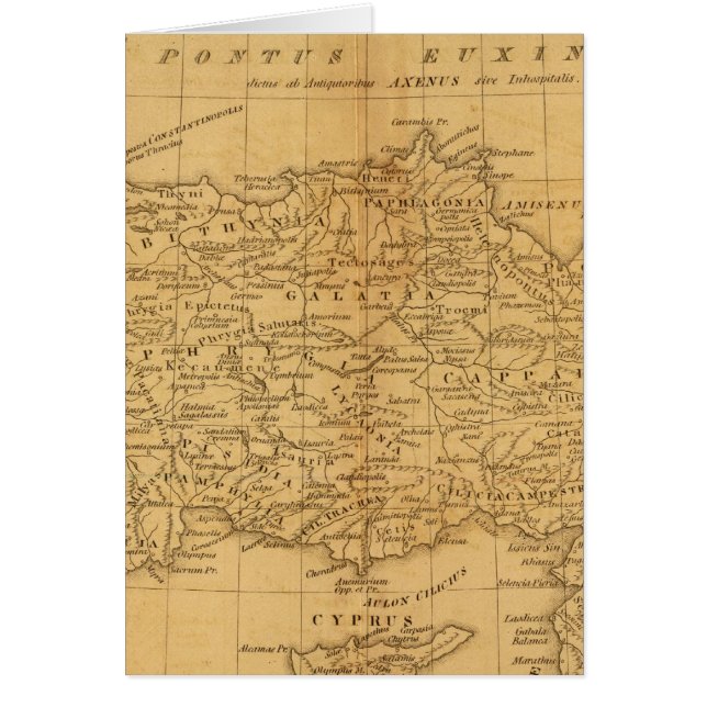 Asia Minor, Syrien Hälsningskort (Framsidan)