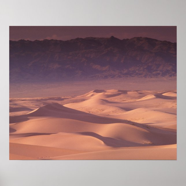 Asia, Mongolia, Gobi Desert, Gobi Gurvansaikhan Poster (Framsidan)