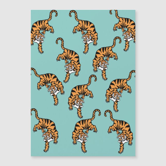 Asia Tiger Mönster (Framsida)