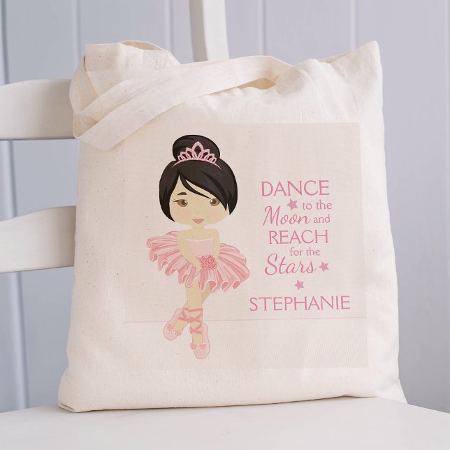 Asian Ballerina Personlig Tygkasse (Skapare uppladdad)