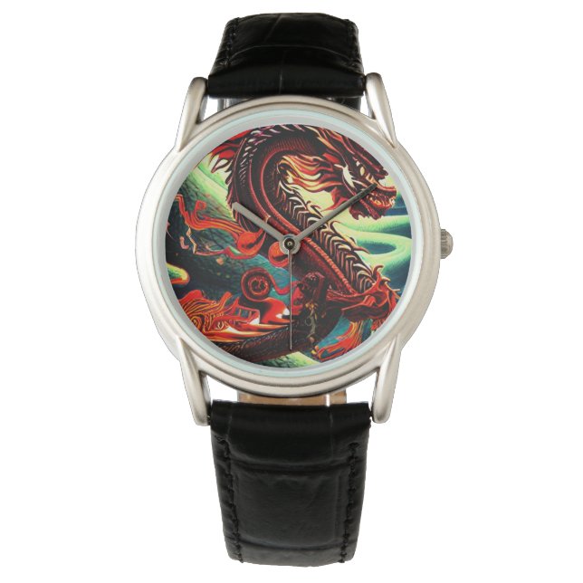 ASIAN DRAGON FLASKA COOLER ARMBANDSUR (Framsida)