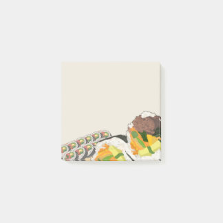 Asian Food 11 Sticky Notes Post-it Block