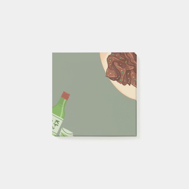 Asian Food 18 Sticky Notes Post-it Block (Framsida)