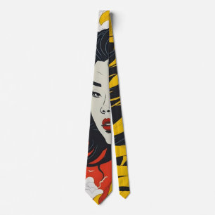 Asian Girl Colorful Slips