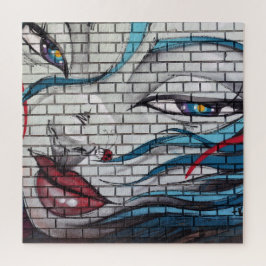 Asian Girl Graffiti Pussel