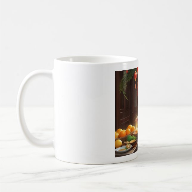 (Asian Girl III) Classic Mug, 11 oz Kaffemugg (Vänster)