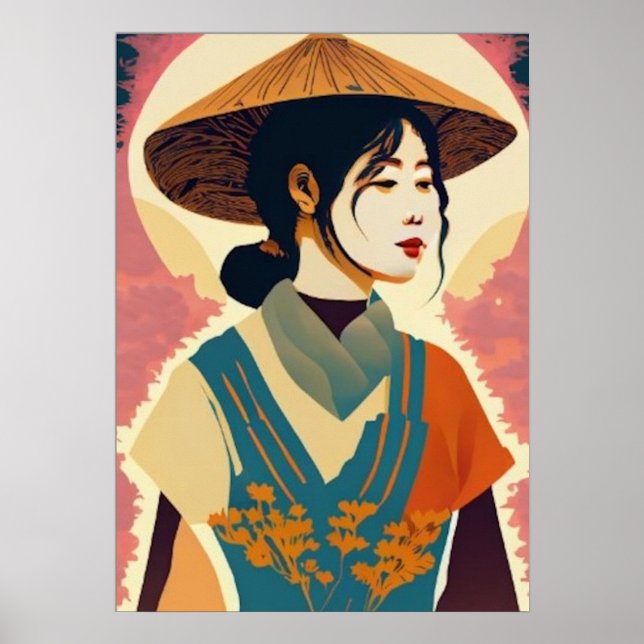Asian Girl Poster (Framsidan)