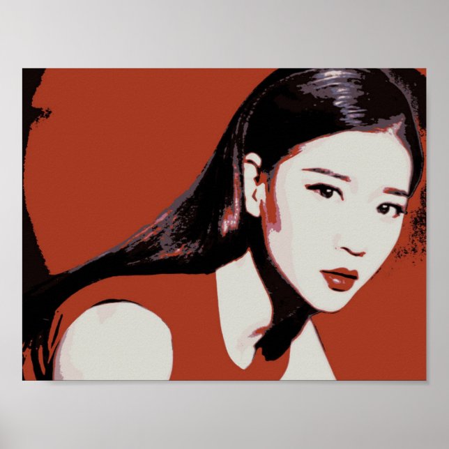 Asian Girl Poster (Framsidan)