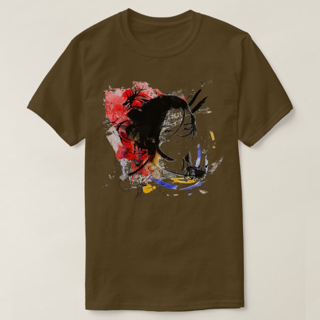 Asian Girl T Shirt (Design framsida)