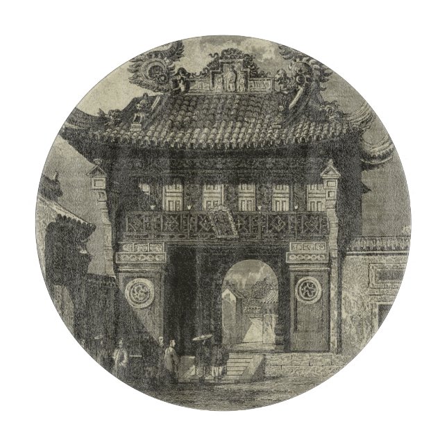 Asian Imperial Temple i Black & White (Framsidan)