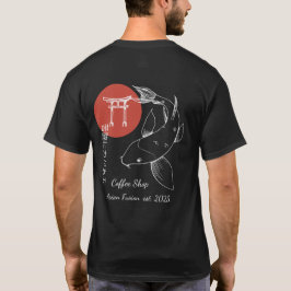 Asian Inspired Koi Fish Personalized T Shirt
