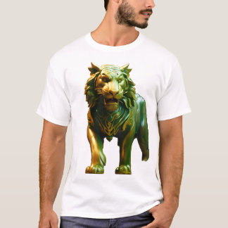 Asian Jade Tiger Concept Art  T Shirt