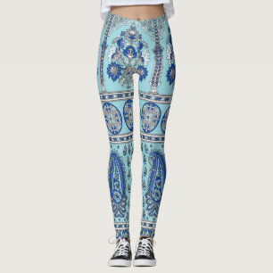 Asian Paisley Gräns: Traditionell design. Leggings
