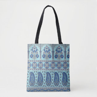 Asian Paisley Gräns: Traditionell design. Tygkasse