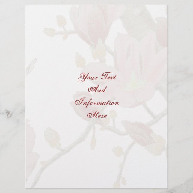 Asian Summer Letterhead (Framsida)