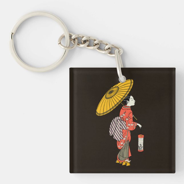 Asian Woman Keychain (Framsidan)
