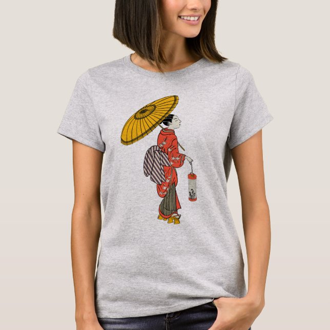 Asian Woman T-Shirt (Framsida)