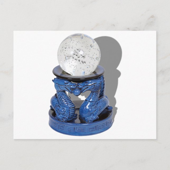 AsianDragonCrystalBall062210Skugga Vykort (Framsida)