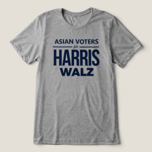 Asians for Harris Walz T Shirt