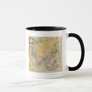 AsiaPanoramic MapAsia 2 Mugg